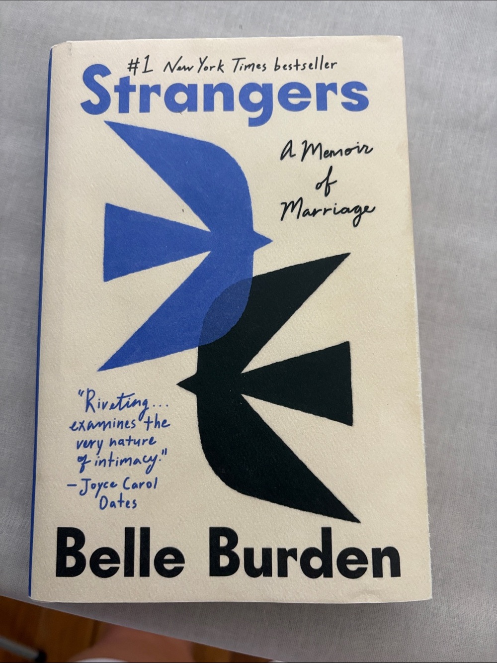 Strangers Book - Blue and Black Cover